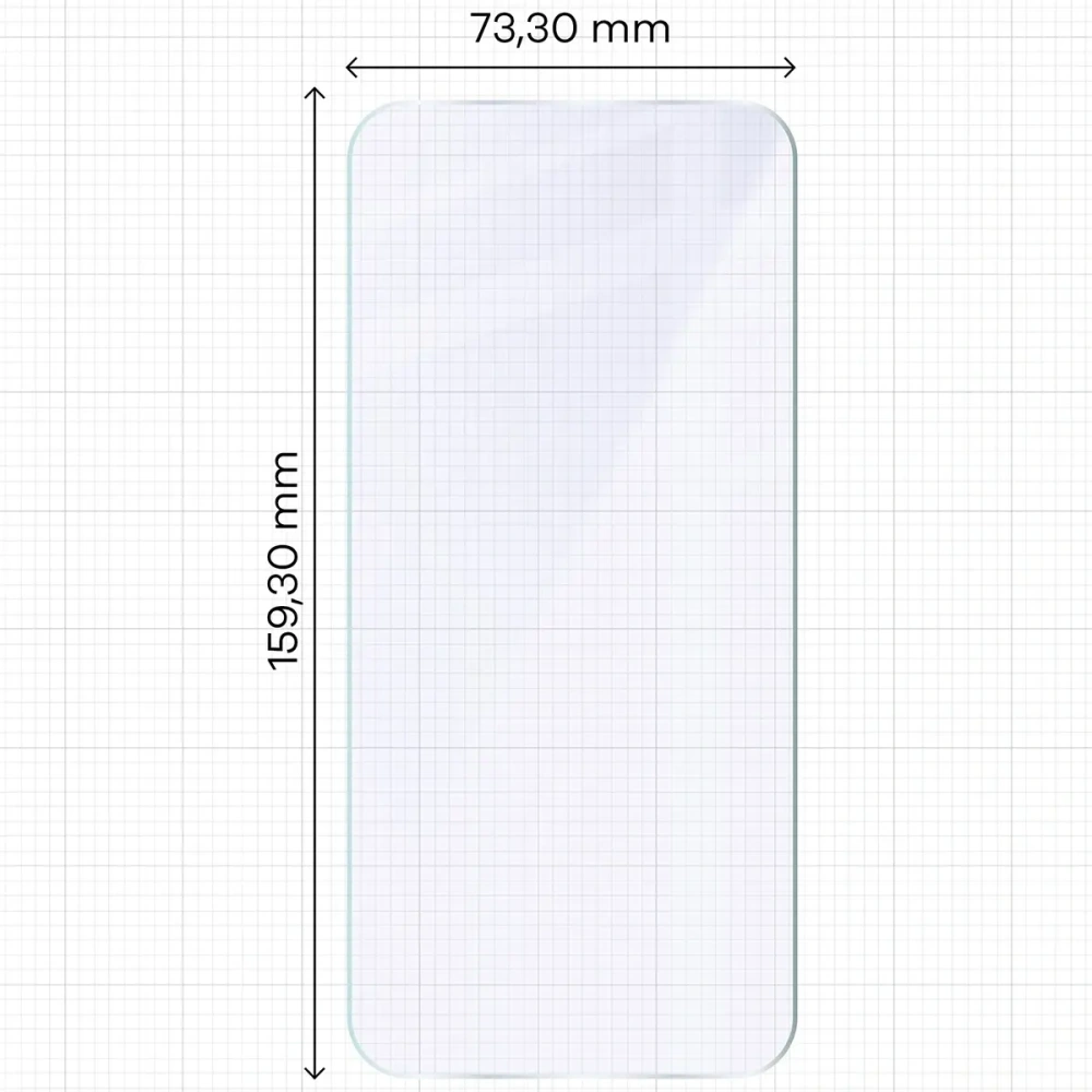 Elastyczne szkło hybrydowe Bizon Glass Mule do Realme GT 8 Pro