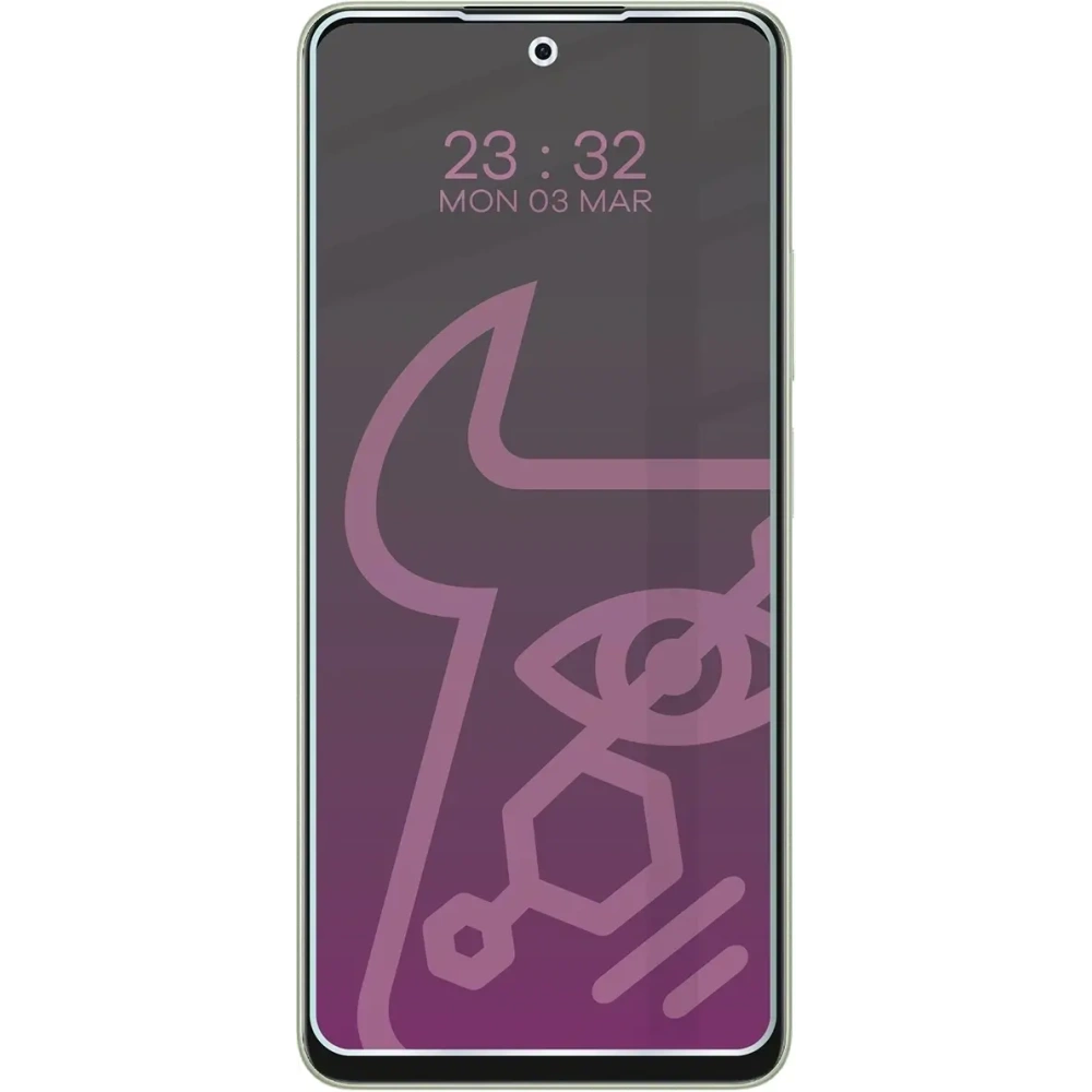 Prywatyzujące szkło hybrydowe Bizon Glass Mule Shadow do Oppo A5 Pro 5G matowe