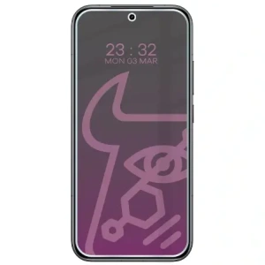 Prywatyzujące szkło hybrydowe Bizon Glass Mule Shadow do Xiaomi POCO F8 Pro matowe