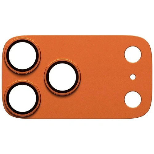 Szkło hartowane na obiektyw PanzerGlass Fender Camera Protector do Apple iPhone 17 Pro Max pomarańczowy