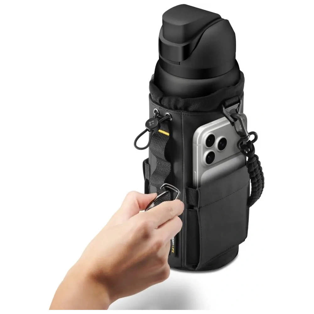 Etui na butelkę Spigen LF500 Tumbler Bag Black