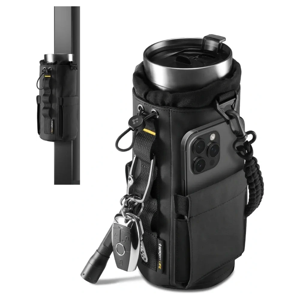 Etui na butelkę Spigen LF500 Tumbler Bag Black