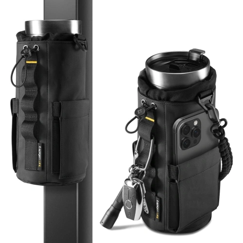 Etui na butelkę Spigen LF500 Tumbler Bag Black