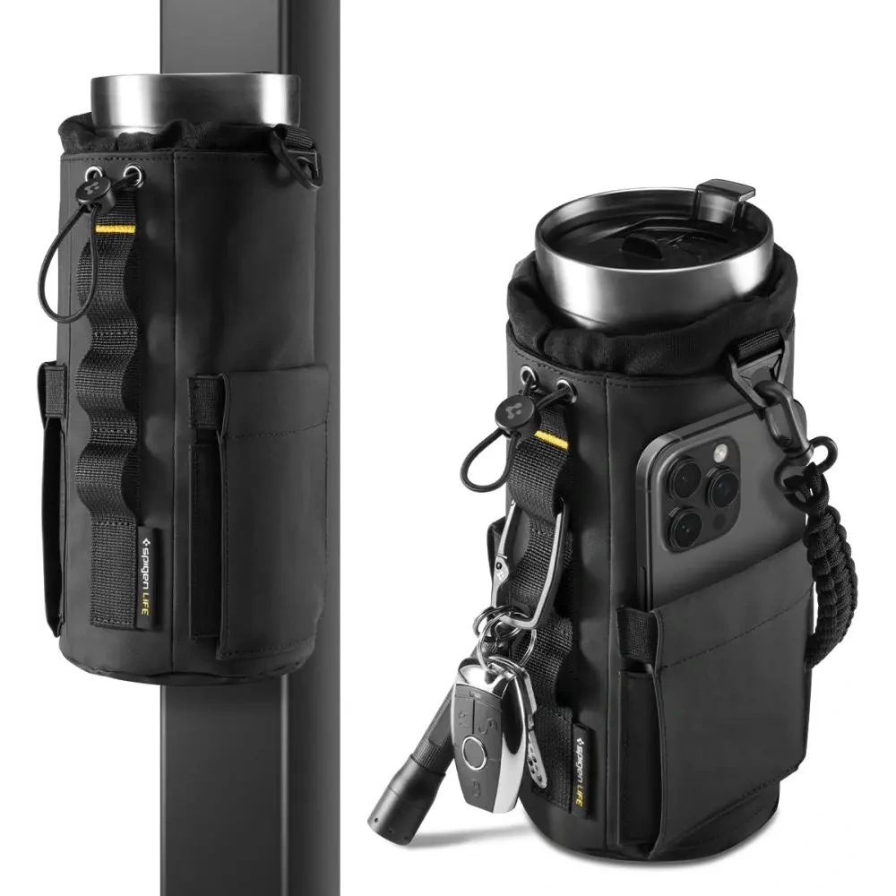 Etui na butelkę Spigen LF500 Tumbler Bag Black