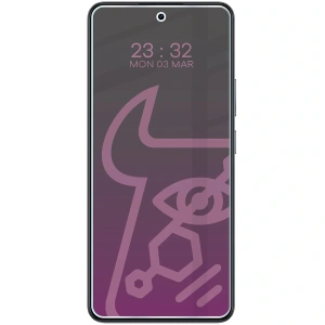 Prywatyzujące szkło hybrydowe Bizon Glass Mule Shadow do Realme 14T 5G matowe