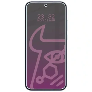 Prywatyzujące szkło hybrydowe Bizon Glass Mule Shadow do Realme GT 8 Pro matowe