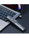 Hurtownia GSM - Pilot multifuncțional Baseus Orange Dot pentru prezentări, cu indicator laser (gri) - BSU1645GRY - {ean13} - Hurt