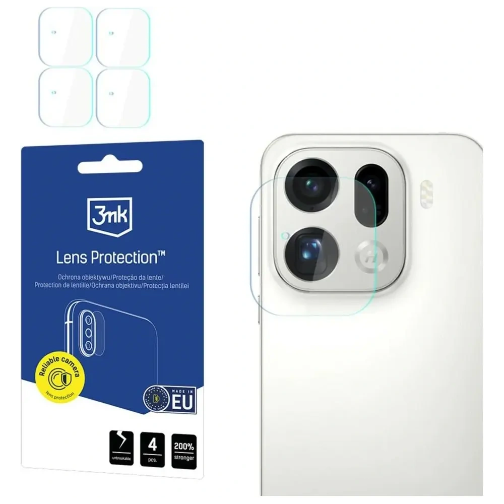 Ochrona na obiektyw aparatu 3MK Lens Protection do Oppo Find X9 Pro