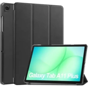 Etui z klapką Bizon Case Tab Croc do Samsung Galaxy Tab A11+ Plus / A9+ Plus czarne
