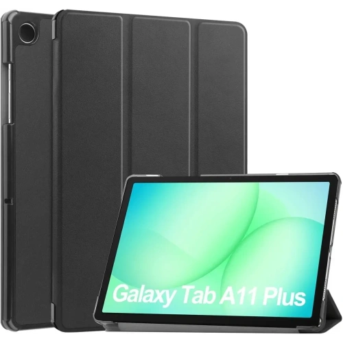 Etui z klapką Bizon Case Tab Croc do Samsung Galaxy Tab A11+ Plus / A9+ Plus czarne