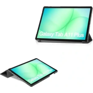 Etui z klapką Bizon Case Tab Croc do Samsung Galaxy Tab A11+ Plus / A9+ Plus czarne