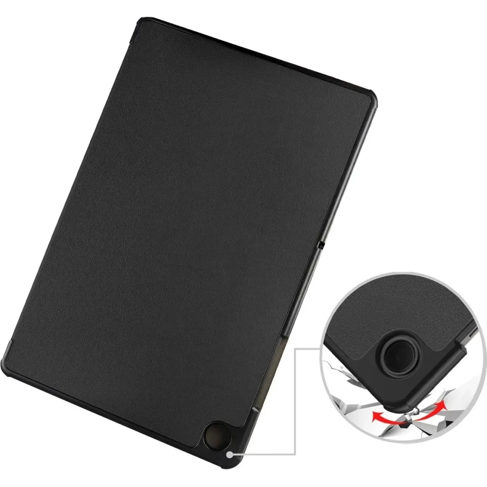 Etui z klapką Bizon Case Tab Croc do Samsung Galaxy Tab A11+ Plus / A9+ Plus czarne