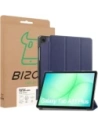 Etui z klapką Bizon Case Tab Croc do Samsung Galaxy Tab A11+ Plus / A9+ Plus granatowe