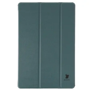Etui z klapką Bizon Case Tab Croc do Samsung Galaxy Tab A11+ Plus / A9+ Plus ciemnozielone