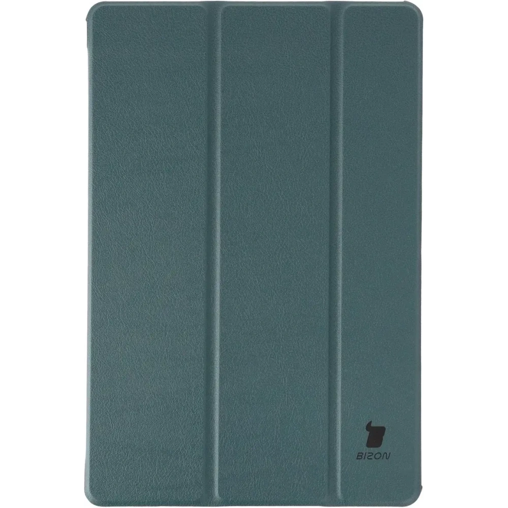 Etui z klapką Bizon Case Tab Croc do Samsung Galaxy Tab A11+ Plus / A9+ Plus ciemnozielone