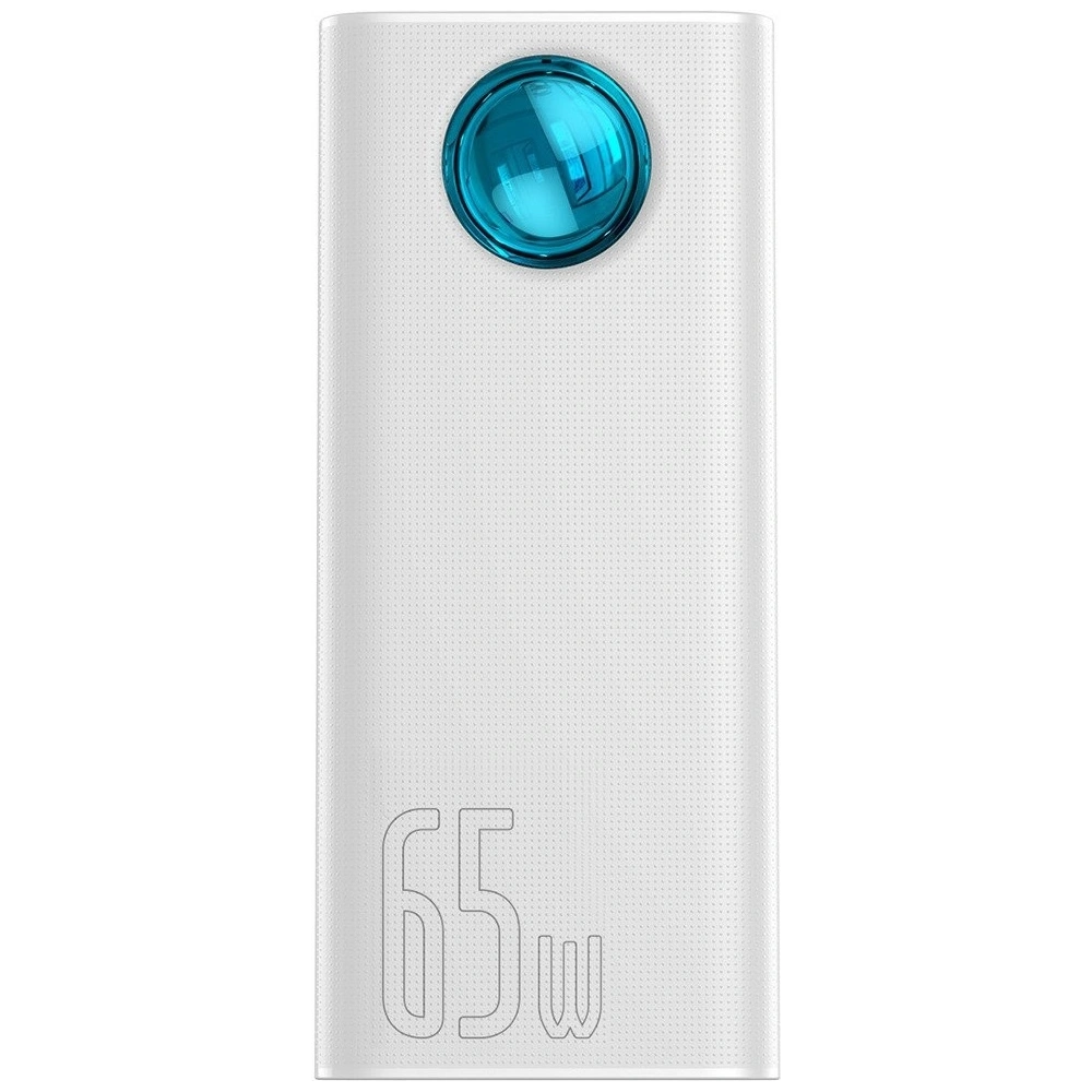 Wholesale Powerbank Baseus Amblight, 30000mAh, QC 3.0, PD, 3A, 65W (white) - BSU1646WHT - {ean13} - Hurt
