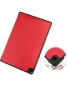 Etui z klapką Bizon Case Tab Croc do Samsung Galaxy Tab A11+ Plus / A9+ Plus czerwone