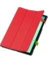 Etui z klapką Bizon Case Tab Croc do Samsung Galaxy Tab A11+ Plus / A9+ Plus czerwone