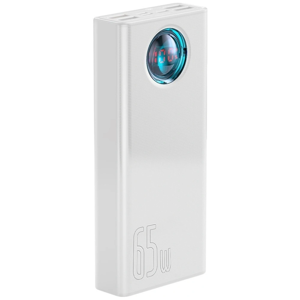 Hurtownia GSM - Powerbank Baseus Amblight, 30000mAh, QC 3.0, PD, 3A, 65W (biały) - BSU1646WHT - {ean13} - Hurt