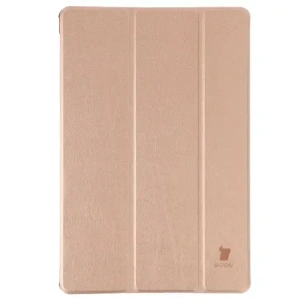 Etui z klapką Bizon Case Tab Croc do Samsung Galaxy Tab A11+ Plus / A9+ Plus różowozłote