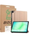 Etui z klapką Bizon Case Tab Croc do Samsung Galaxy Tab A11+ Plus / A9+ Plus różowozłote