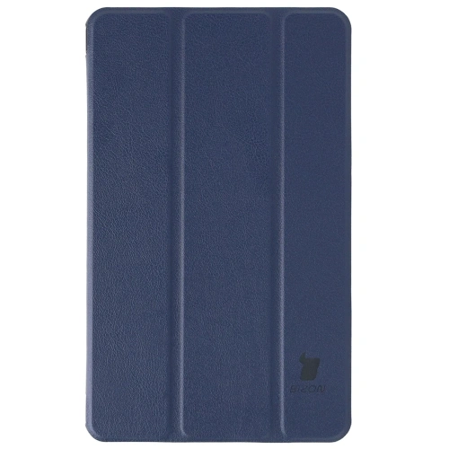 Etui z klapką Bizon Case Tab Croc do Samsung Galaxy Tab A11 / A9 granatowe