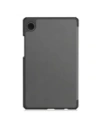 Etui z klapką Bizon Case Tab Croc do Samsung Galaxy Tab A11 / A9 szare