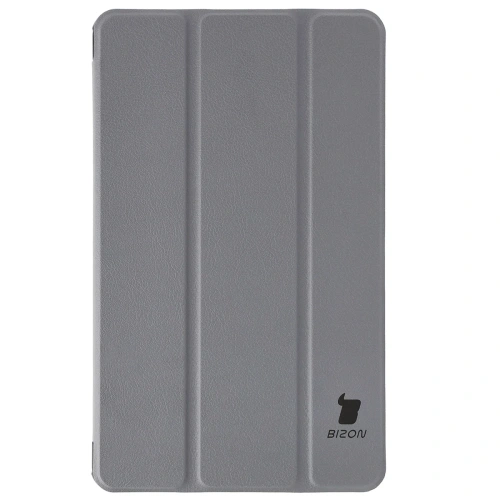 Etui z klapką Bizon Case Tab Croc do Samsung Galaxy Tab A11 / A9 szare