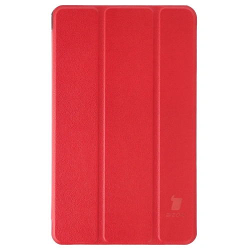 Etui z klapką Bizon Case Tab Croc do Samsung Galaxy Tab A11 / A9 czerwone