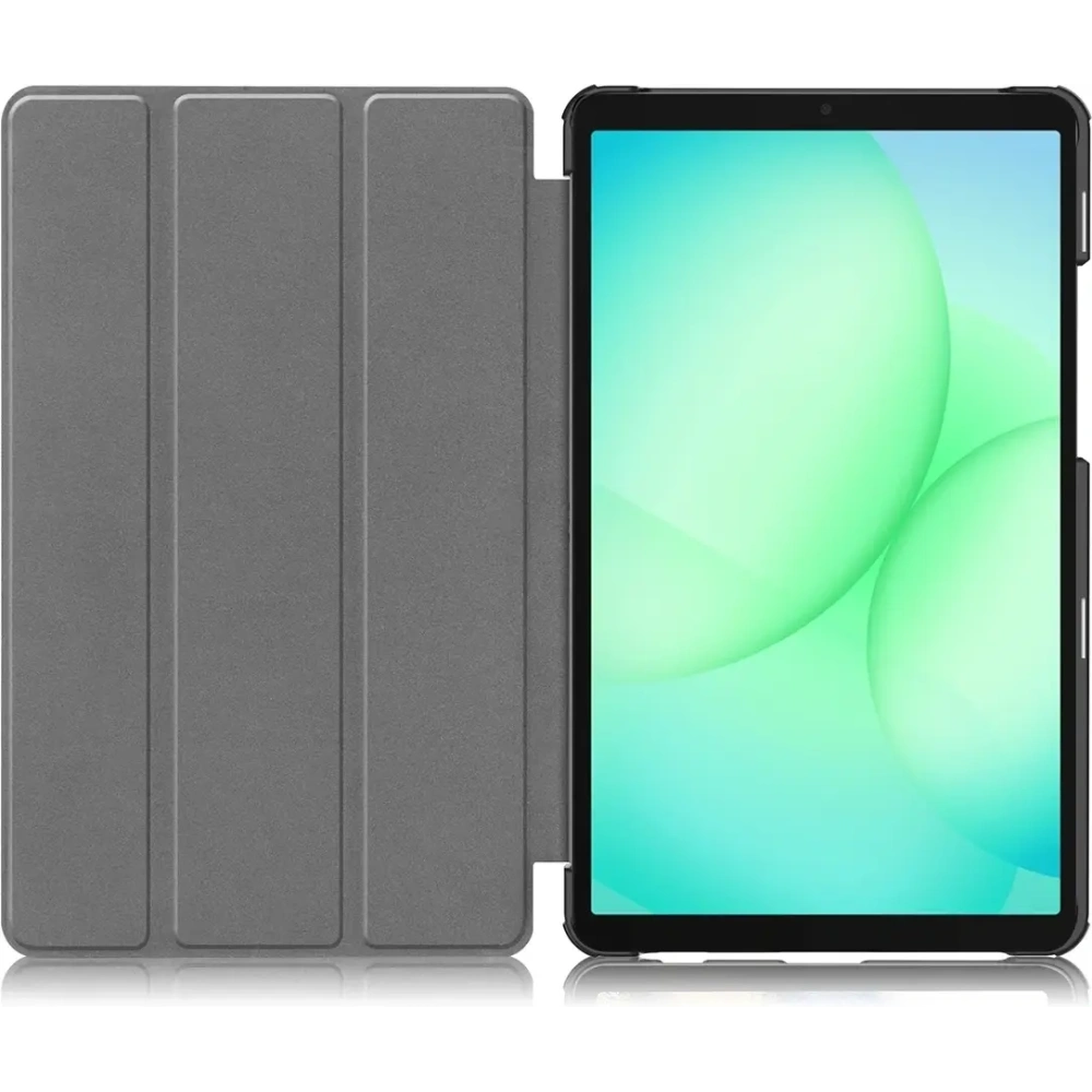 Etui z klapką Bizon Case Tab Croc do Samsung Galaxy Tab A11 / A9 czerwone