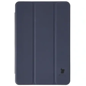 Etui z klapką Bizon Case Tab Clear Matt do Samsung Galaxy Tab A11 / A9 granatowe