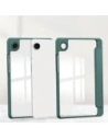 Etui z klapką Bizon Case Tab Clear Matt do Samsung Galaxy Tab A11 / A9 ciemnozielone