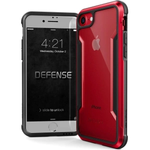Hurtownia GSM - Hliníkový obal X-Doria Defense Shield Apple iPhone SE 2022/SE 2020/8/7 (Červená) - XDR065RED - {ean13} - Hurt