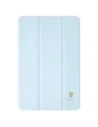 Etui z klapką Bizon Case Tab Clear Matt do Samsung Galaxy Tab A11 / A9 błękitne