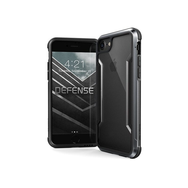 X-Doria Distributor - 6950941469524 - XDR064BLK - X-Doria Defense Shield - Aluminum Case for iPhone SE 2020 / 8 / 7 (Black) - B2B homescreen