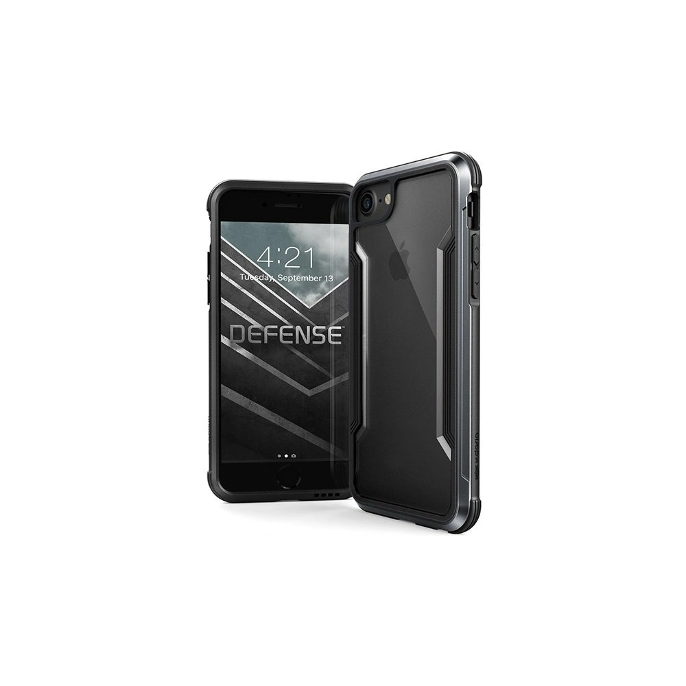 Hurtownia GSM - Etui hliníkové X-Doria Defense Shield Apple iPhone SE 2022/SE 2020/8/7 (Černá) - XDR064BLK - {ean13} - Hurt