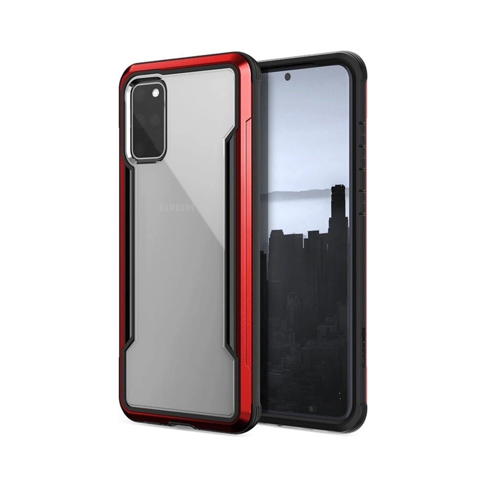 Hurtownia GSM - Aluminové etui X-Doria Defense Shield Samsung Galaxy S20+ Plus (test pádu 3m) (červené) - XDR060RED - {ean13} - Hurt