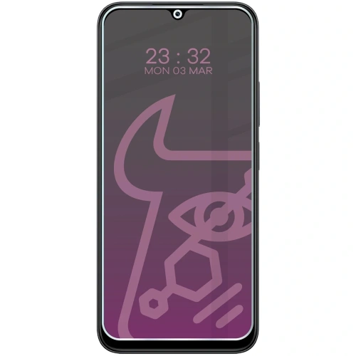 Prywatyzujące szkło hybrydowe Bizon Glass Mule Shadow do Xiaomi POCO C85 4G matowe