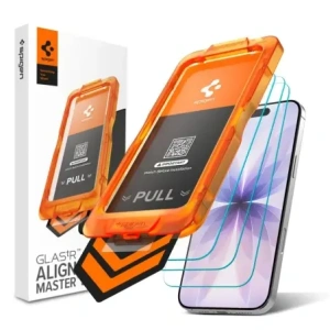 Szkło hartowane Spigen Alm Glas.tr Slim do Apple iPhone 17 Clear [3 PACK]