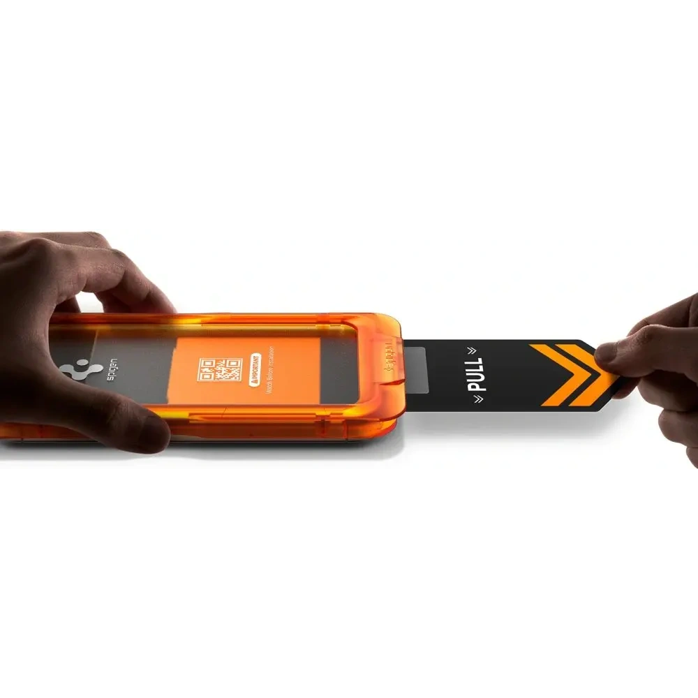 Szkło hartowane Spigen Alm Glas.tr Slim do Apple iPhone 17 Clear [3 PACK]