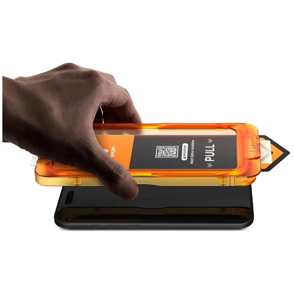 Szkło hartowane Spigen Alm Glas.tr Slim do Apple iPhone 17 Pro Clear [3 PACK]