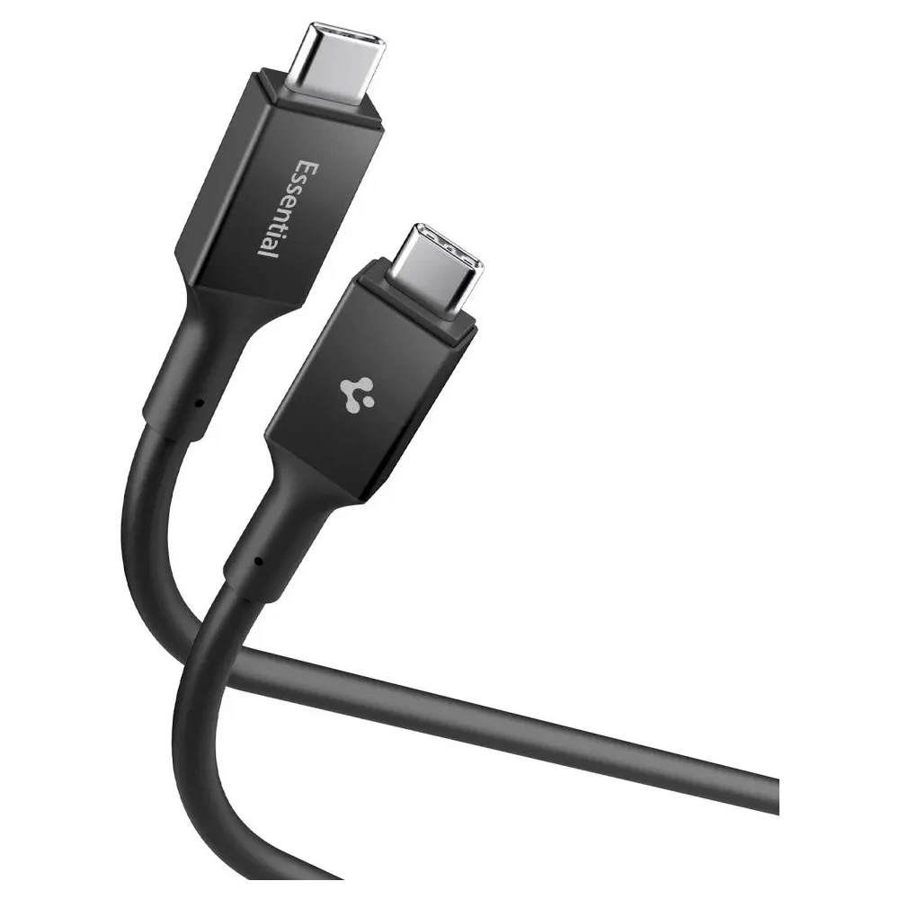 Kabel Spigen EB24012CC Essential USB-C Cable 240W 120cm Black