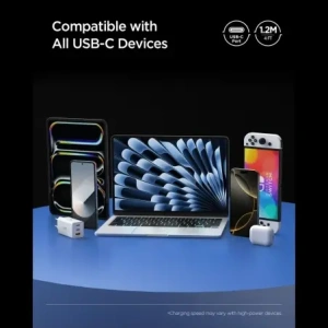 Kabel Spigen EB24012CC Essential USB-C Cable 240W 120cm Black