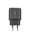 Ładowarka sieciowa Tech-Protect NCA45W-GAN USB-A, USB-C Network Charger PD 45W / QC3.0 Black