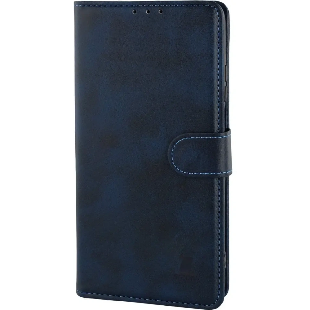 Etui z klapką Bizon Case Pocket do Motorola Moto G57 Power / G67 Power granatowe