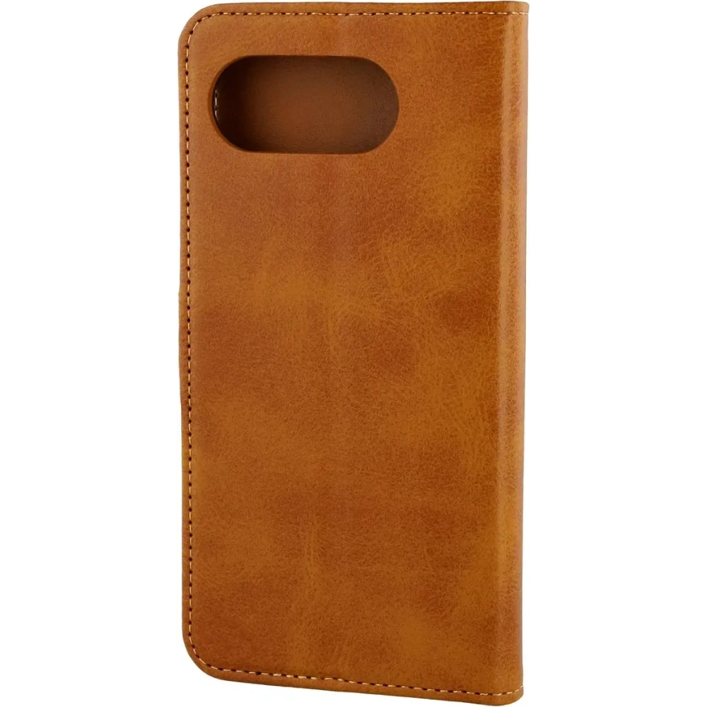 Etui z klapką Bizon Case Pocket do Google Pixel 10a brązowe