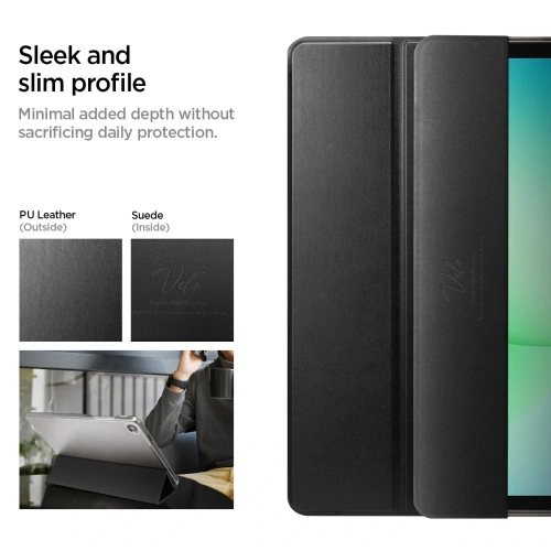 Etui Spigen Smart Fold do Samsung Galaxy Tab A9+ Plus / A11+ Plus 11.0 X210 / X215 / X216 / X230 / X235 / X236 Black