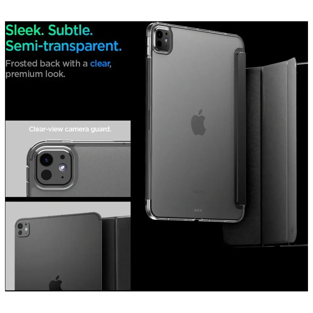 Etui Spigen Liquid Air Folio do Apple iPad Pro 11” 2024/2025 Black