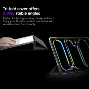 Etui Spigen Liquid Air Folio do Apple iPad Pro 11” 2024/2025 Black