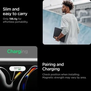 Etui Spigen Liquid Air Folio do Apple iPad Pro 11” 2024/2025 Black